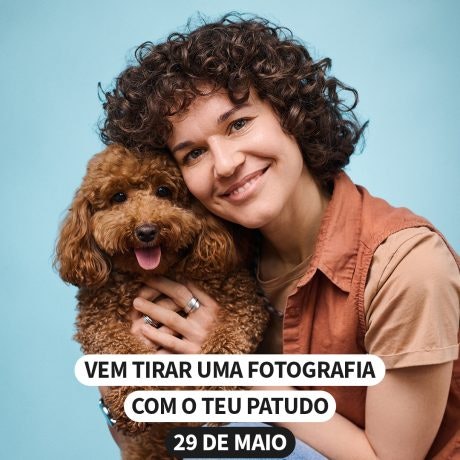 Vem tirar uma fotografia memorável com o teu patudo!